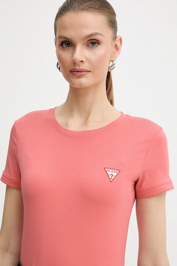 Tričko Guess ružová W2YI44.J1314