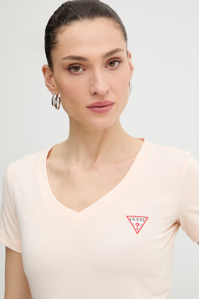 Guess t-shirt narancssárga W2YI45.J1314