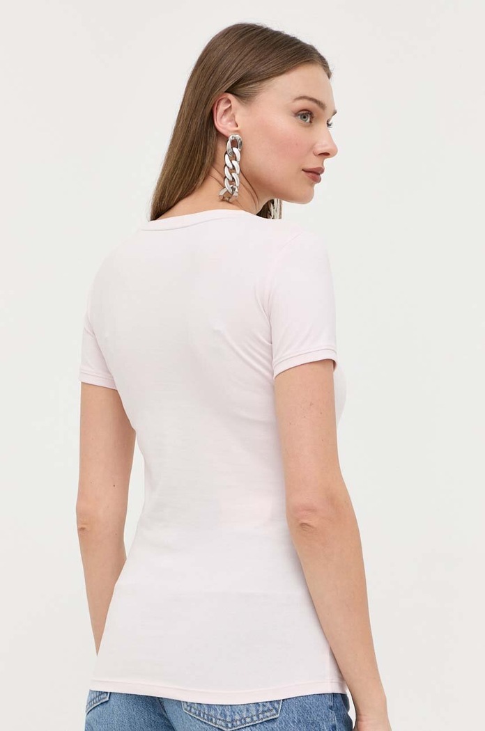 Guess t-shirt W2YI45.J1314 rózsaszín SS26