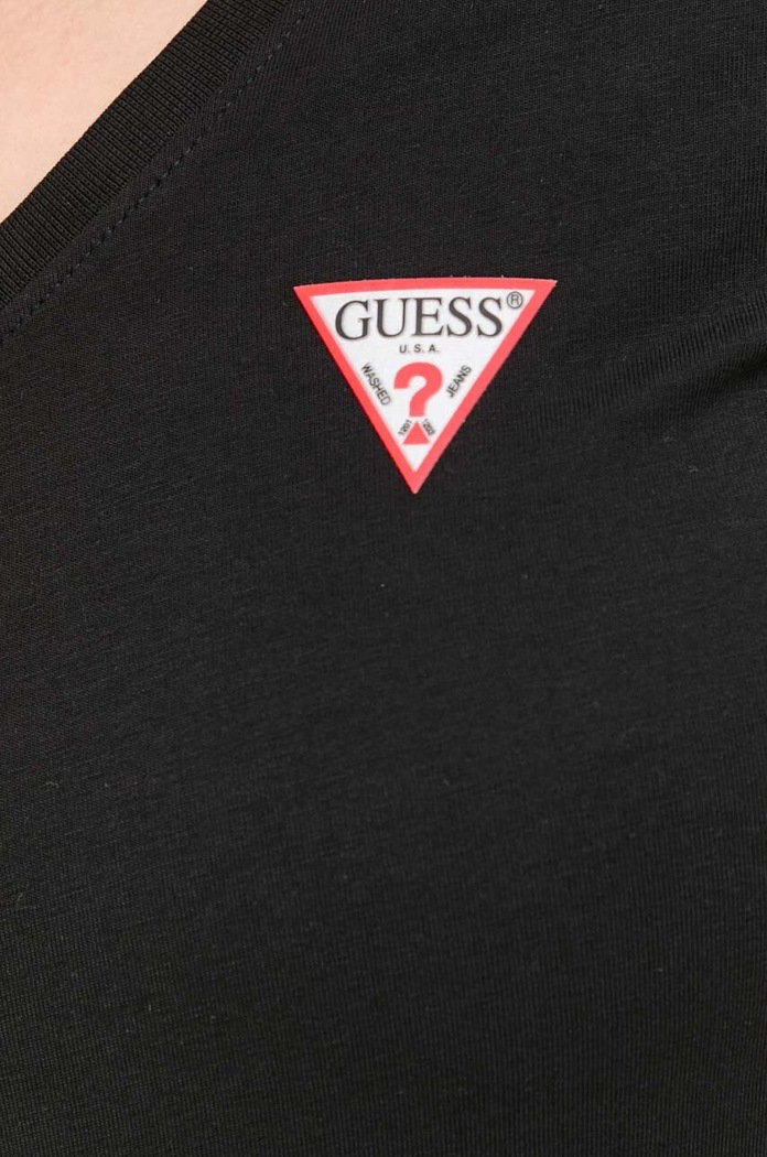 Guess t-shirt fekete W2YI45.J1314