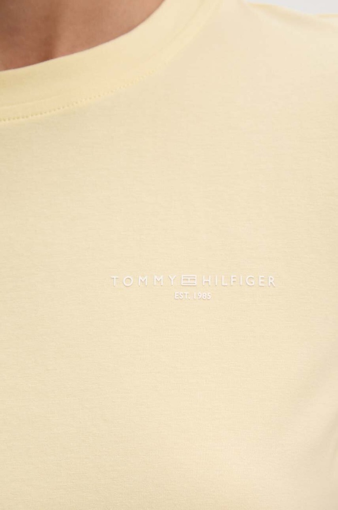 Tričko Tommy Hilfiger žlutá WW0WW37877