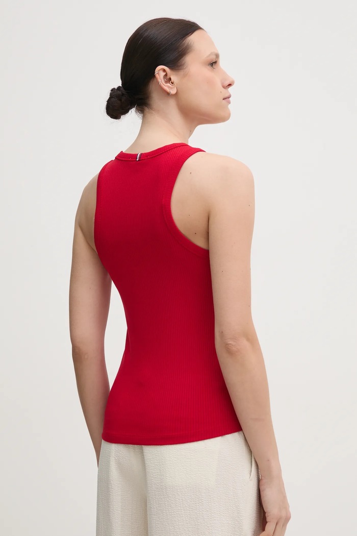 Дрехи Топ Tommy Hilfiger WW0WW38635 червен