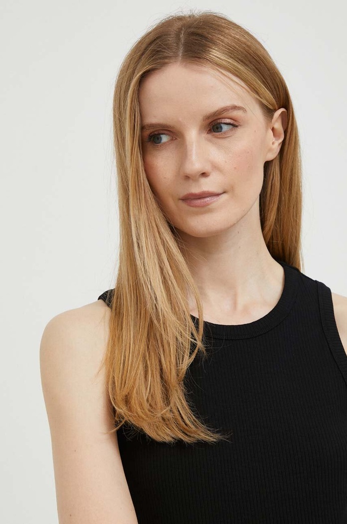 Tommy Hilfiger top nero WW0WW38635
