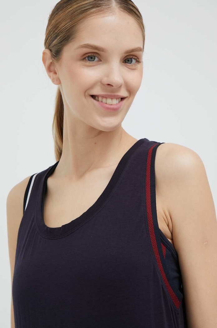 Top Tommy Hilfiger námořnická modř S10S101714