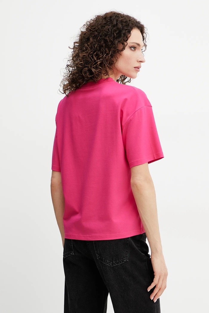 HUGO tricou lounge SHUFFLE_T-SHIRT 50490593 roz AW25