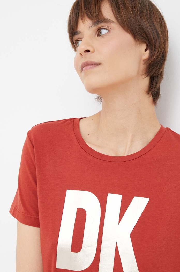 Kratka majica Dkny rdeča P3EHFDNA