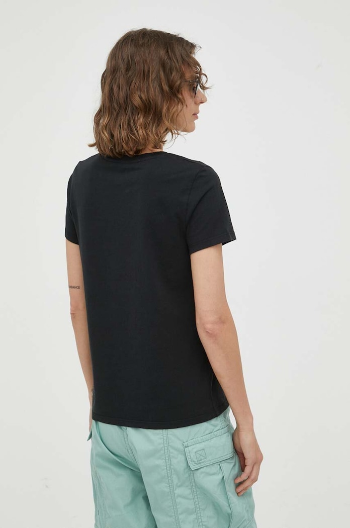 Levi's tricou din bumbac 2-pack negru A3624.0000