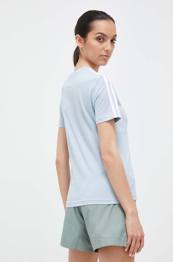 Odzież adidas t-shirt IM2788 niebieski