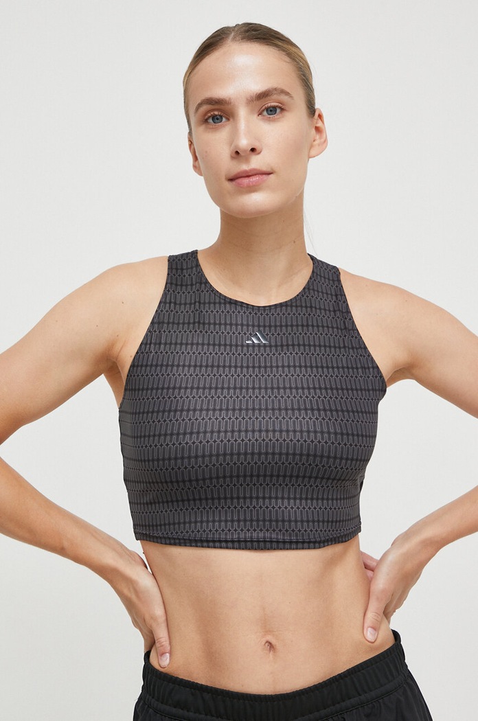 Oblačila Top za jogo adidas Performance Studio IL3951 siva