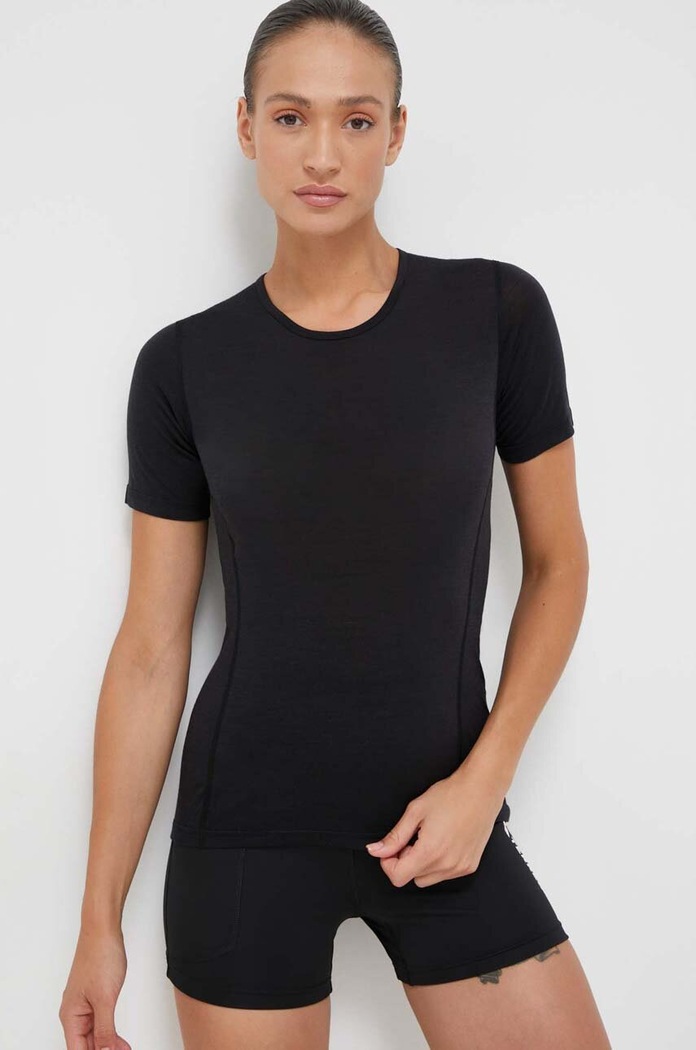 Ισοθερμικό μπλουζάκι adidas TERREX Xperior Merino 150 Planet friendly μαύρο HZ8549