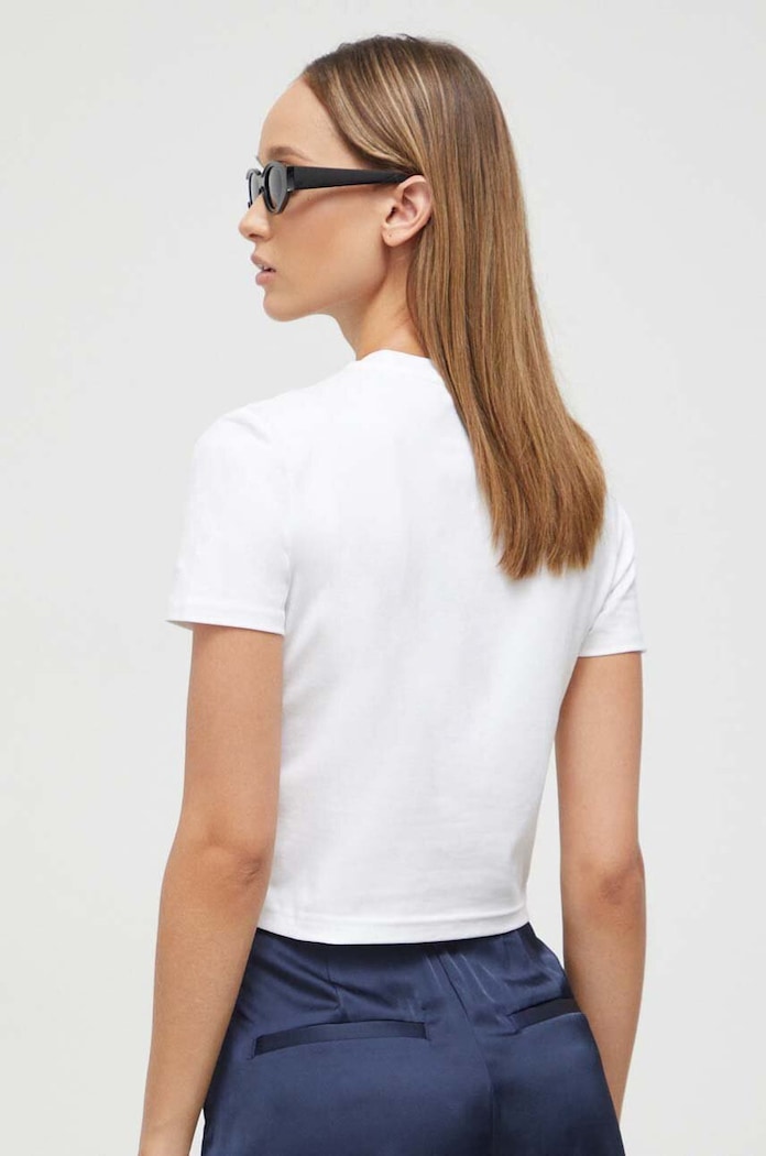 Îmbrăcăminte Dickies tricou DK0A4XPOWHX1 alb