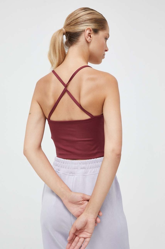 Ruházat Puma jóga felső Studio Ultrabare 524175 burgundia