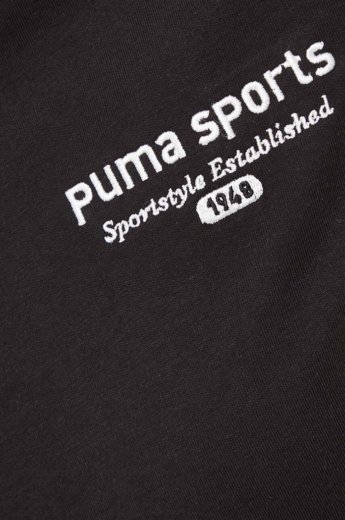 Pamučna majica Puma 621437 crna