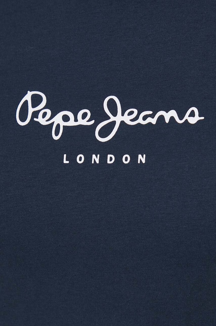Pamučna majica Pepe Jeans Wendys PL505710.594 mornarsko plava