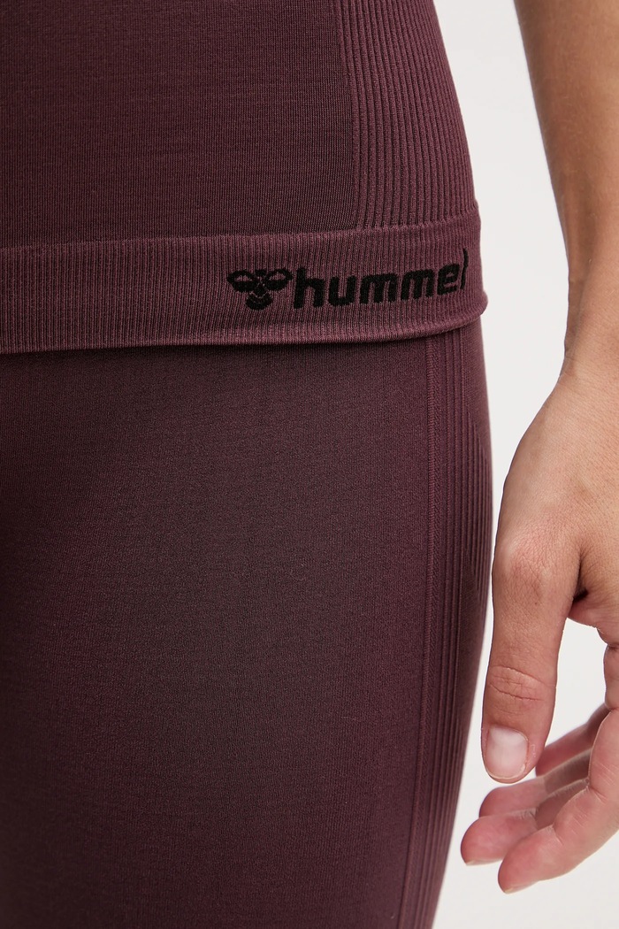 Tréningový top Hummel Seamless 210491 burgundské