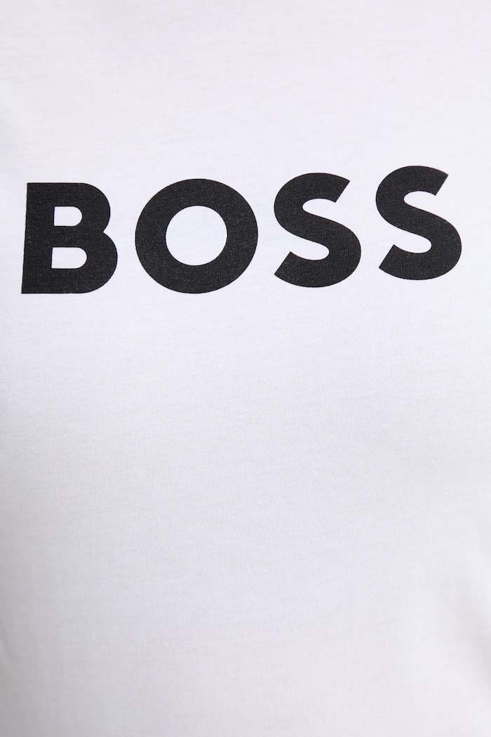 BOSS Orange pamut póló BOSS ORANGE 50501139 fehér