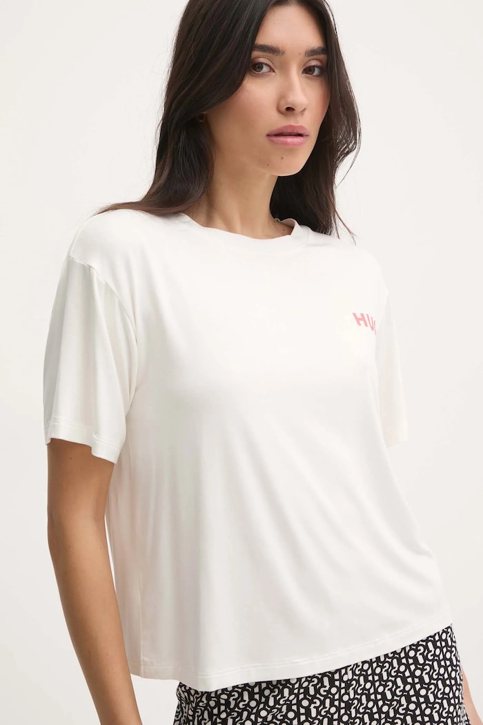 Одяг Футболка лаунж HUGO UNITE_T-SHIRT 50490707 бежевий