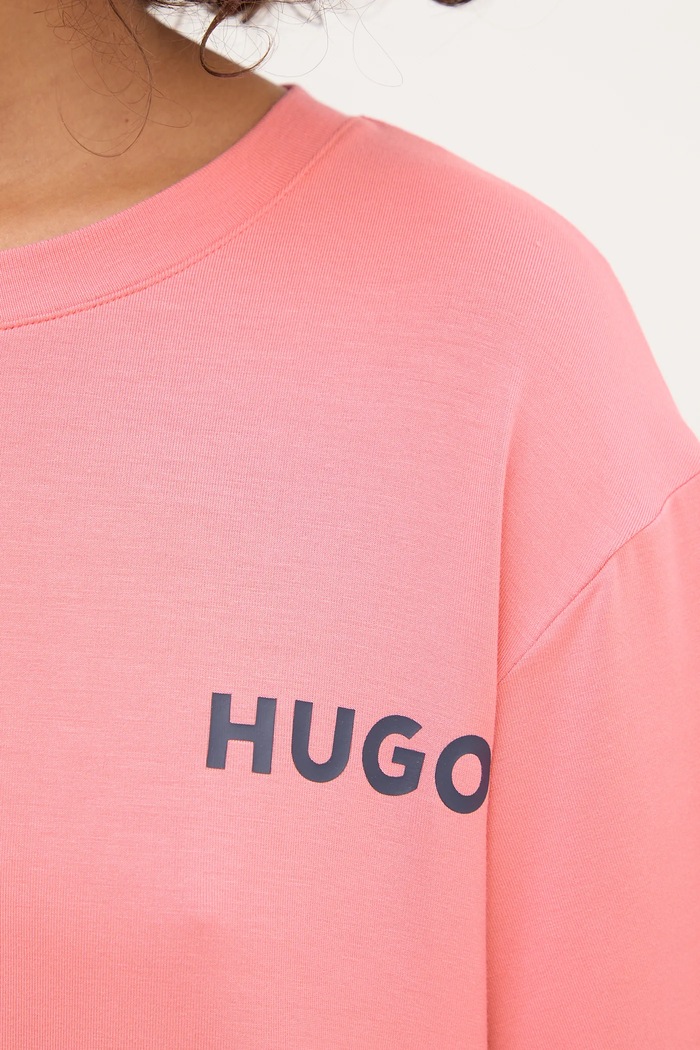 HUGO póló otthoni viseletre rózsaszín 50490707