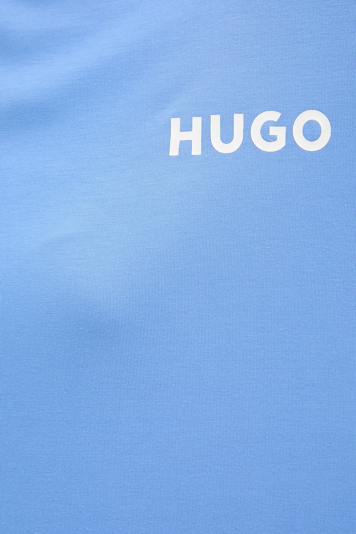 Μπλουζάκι lounge HUGO Bashinah μπλε 50490707