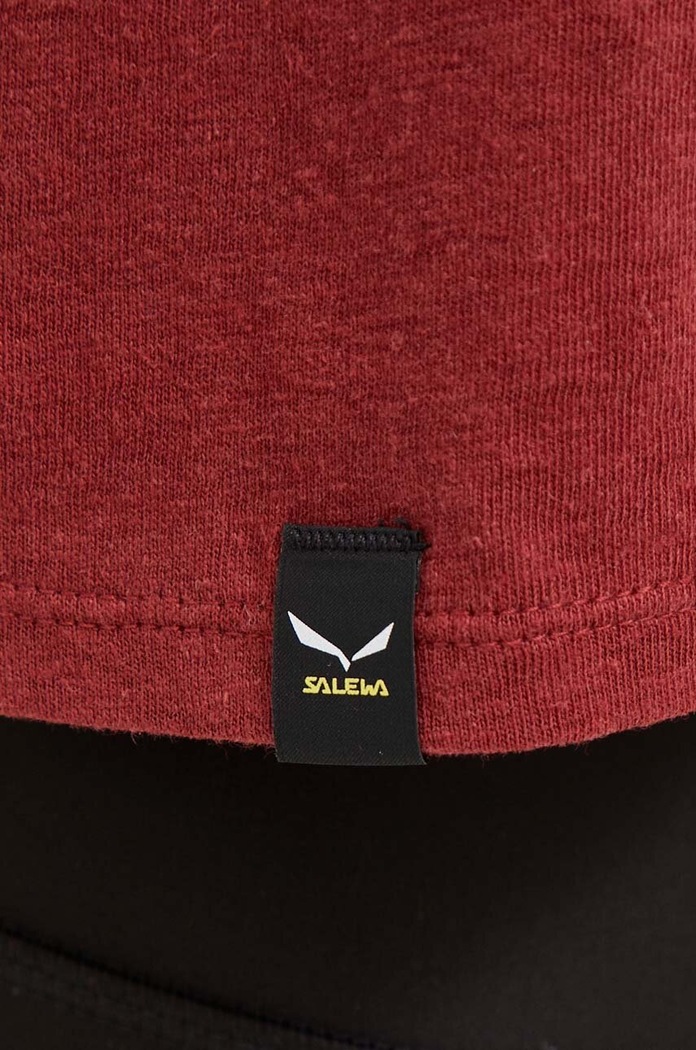 Salewa sportos póló Lavaredo Hemp 00.0000028549 burgundia