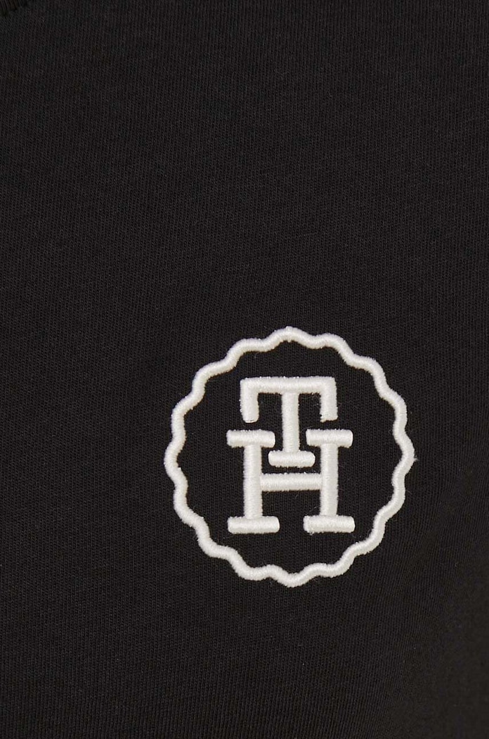 Tričko Tommy Hilfiger WW0WW40273 černá