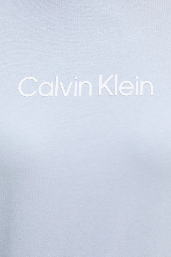 Bavlněné tričko Calvin Klein K20K205448 modrá