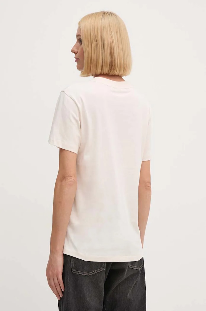 Oblečení Bavlněné tričko Calvin Klein K20K205448 béžová