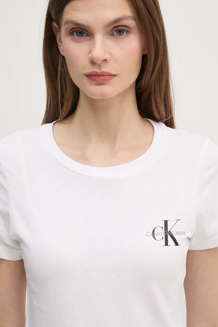 Памучна тениска Calvin Klein Jeans (2 броя) J20J219734
