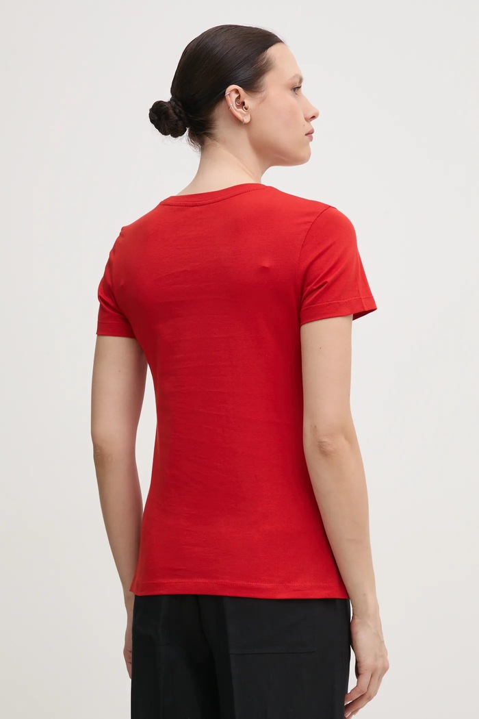 Дрехи Памучна тениска Calvin Klein Jeans (2 броя) J20J219734 червен