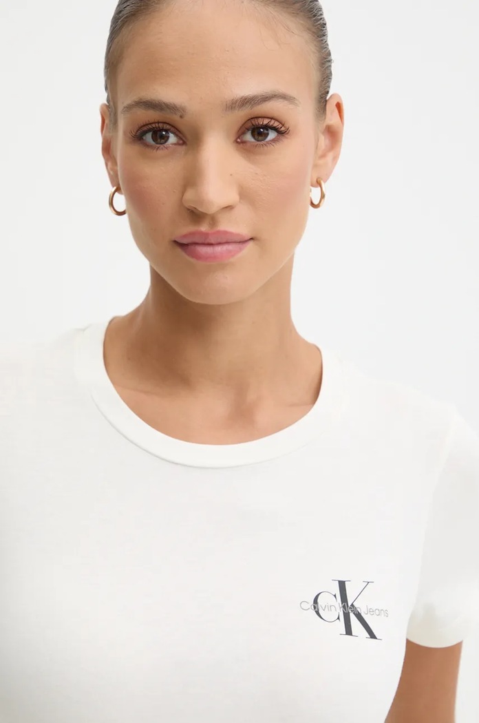 Calvin Klein Jeans t-shirt in cotone pacco da 2 J20J219734