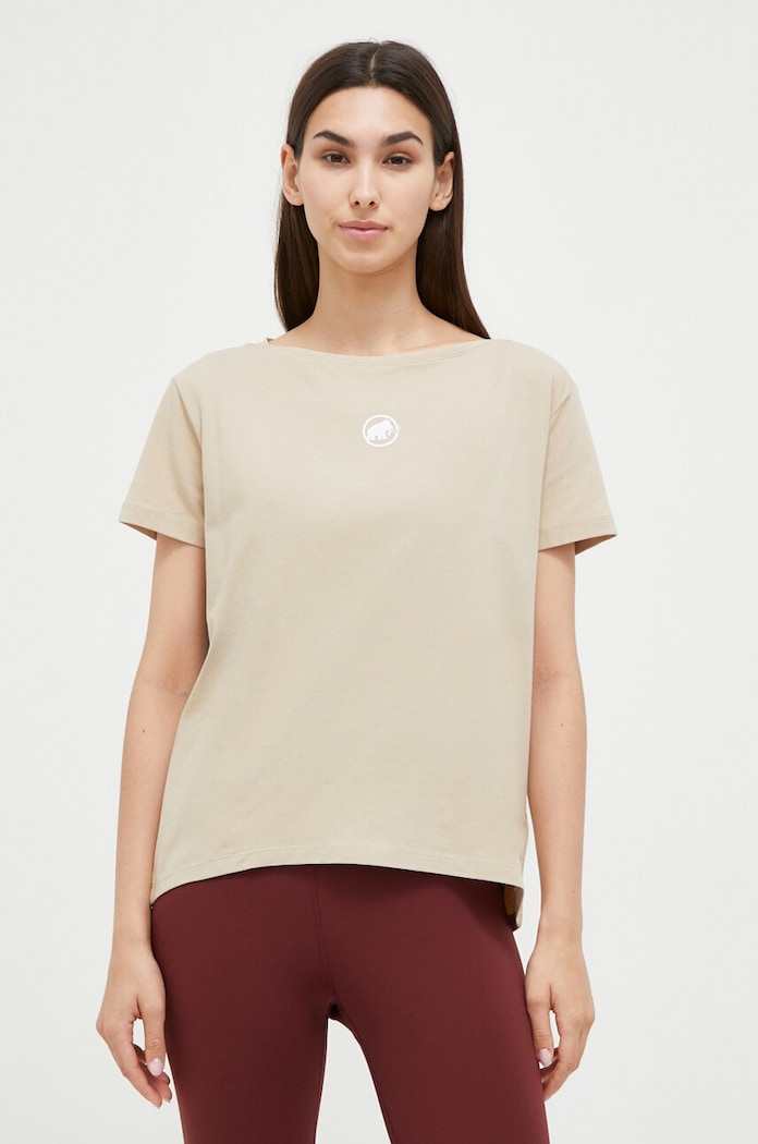 Mammut t-shirt Seon elasztánnal bézs 1017.05770