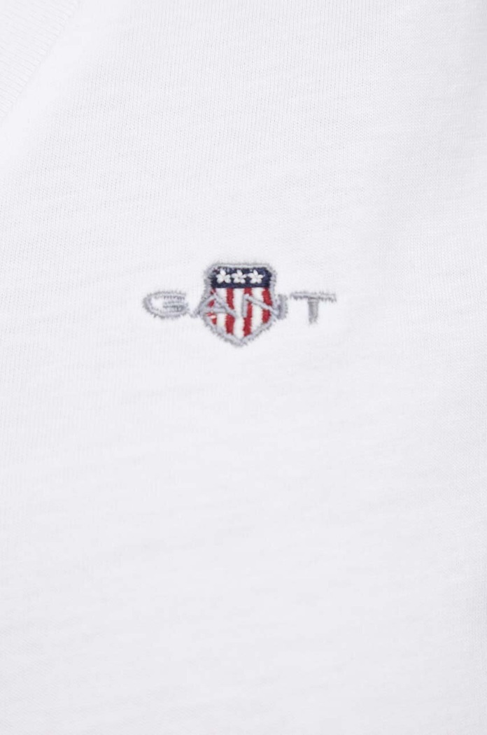 Gant tricou pentru femei din bumbac 4200750 alb