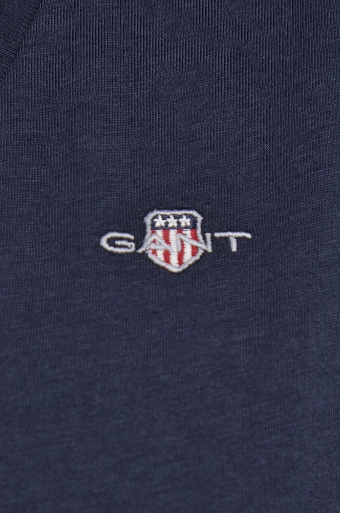 Gant tricou pentru femei din bumbac 4200750 bleumarin