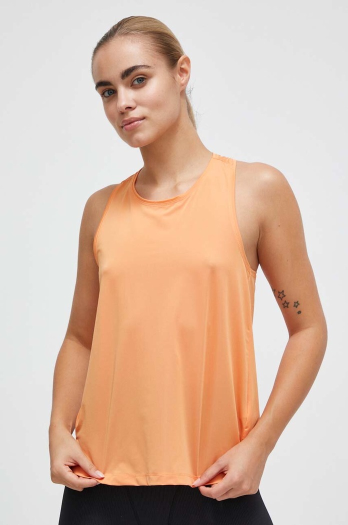 Casall top treningowy Breeze z elastanem pomarańczowy 23221