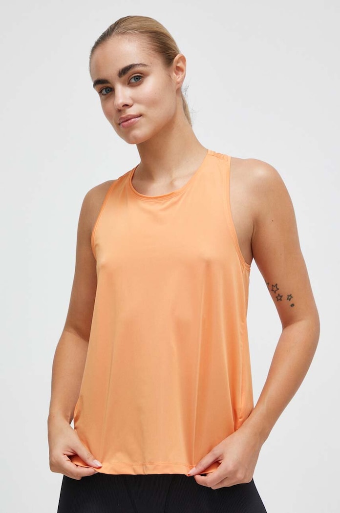 Casall top treningowy Breeze z elastanem pomarańczowy 23221
