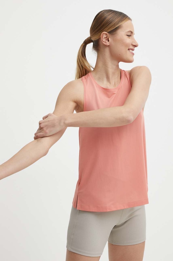 Top za trening Casall Breeze Planet friendly narančasta 23221