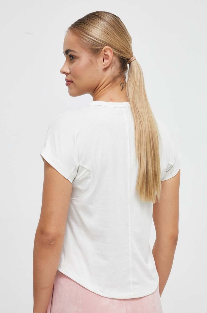 Ρούχα Μπλουζάκι προπόνησης Calvin Klein Performance 00GWF3K154 λευκό