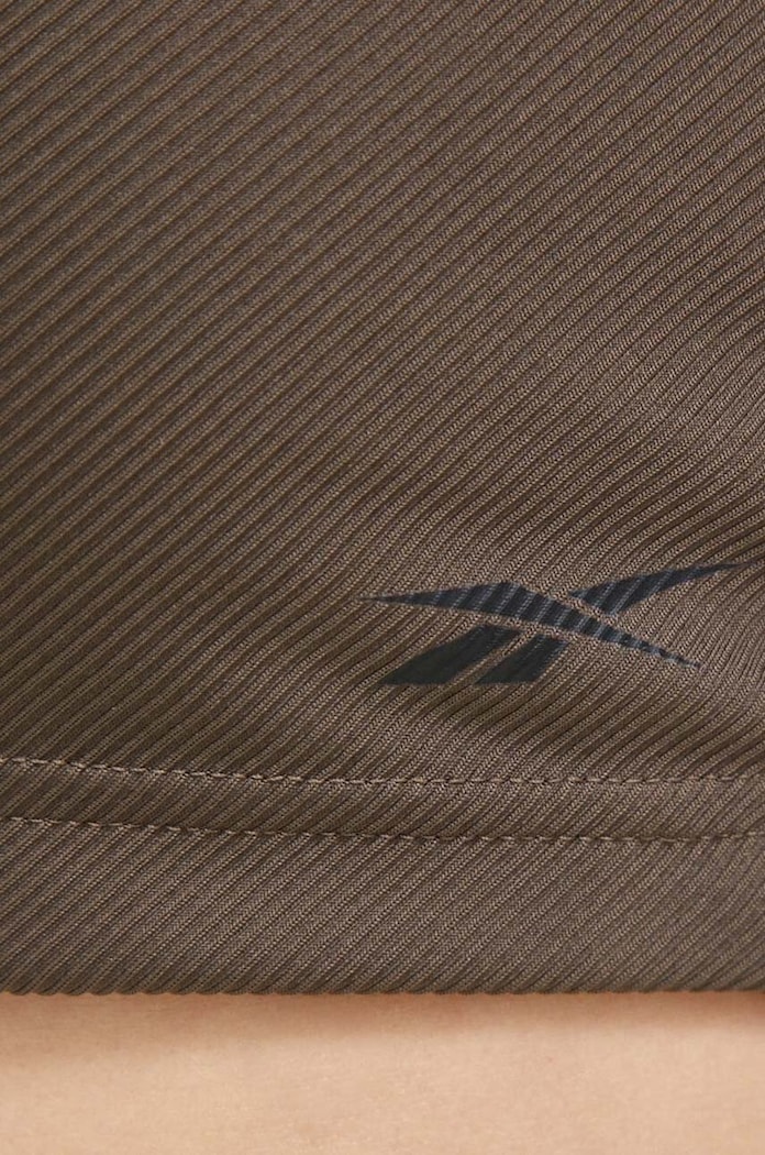 Reebok top do jogi 100037450 brązowy