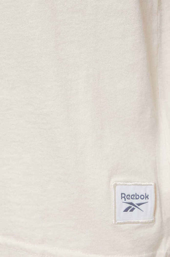 Reebok Classic t-shirt bawełniany beżowy 100036484