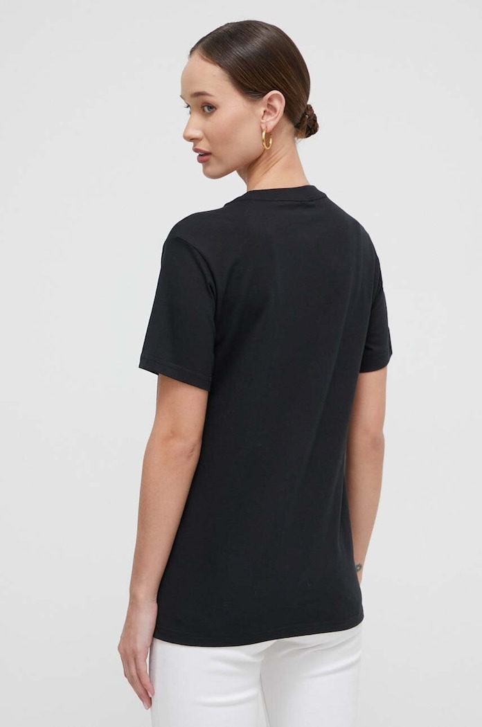 Îmbrăcăminte Converse tricou din bumbac 10026101.A02 negru
