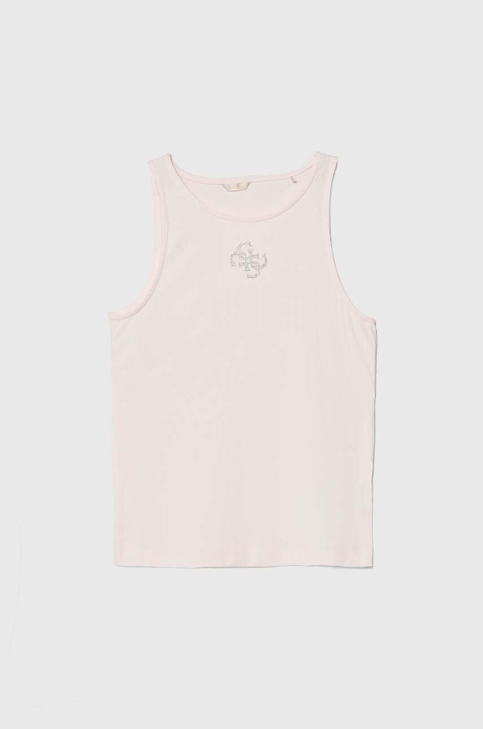 Guess top GUENDALINA elasztánnal rózsaszín W4RP43.KAZH2