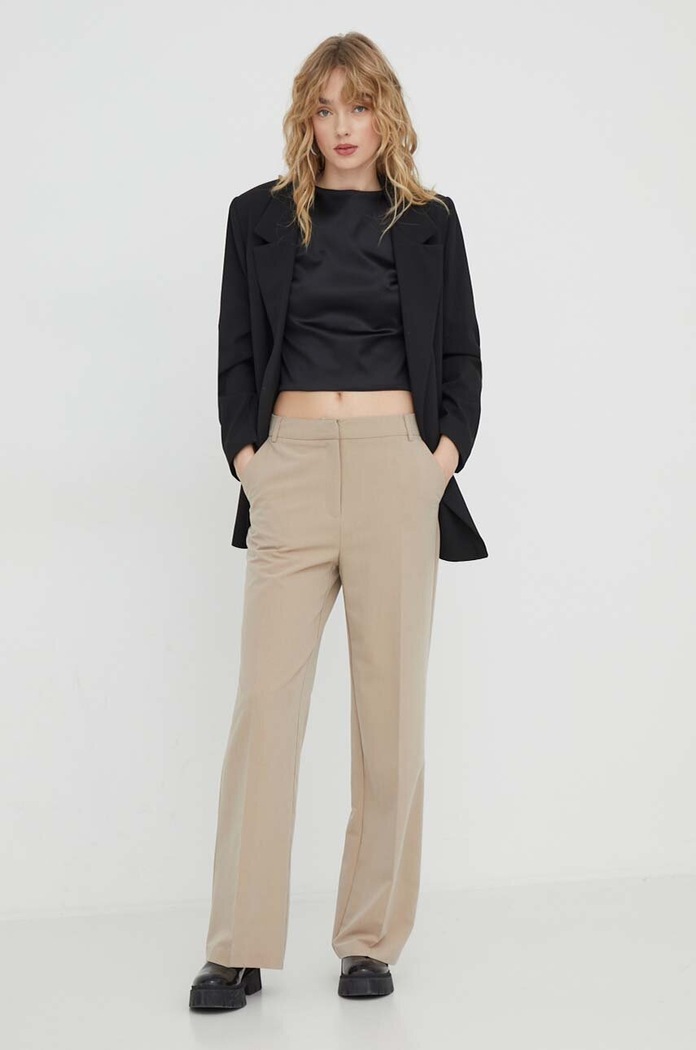 Abercrombie & Fitch top KI140.3590.900 negru AW23
