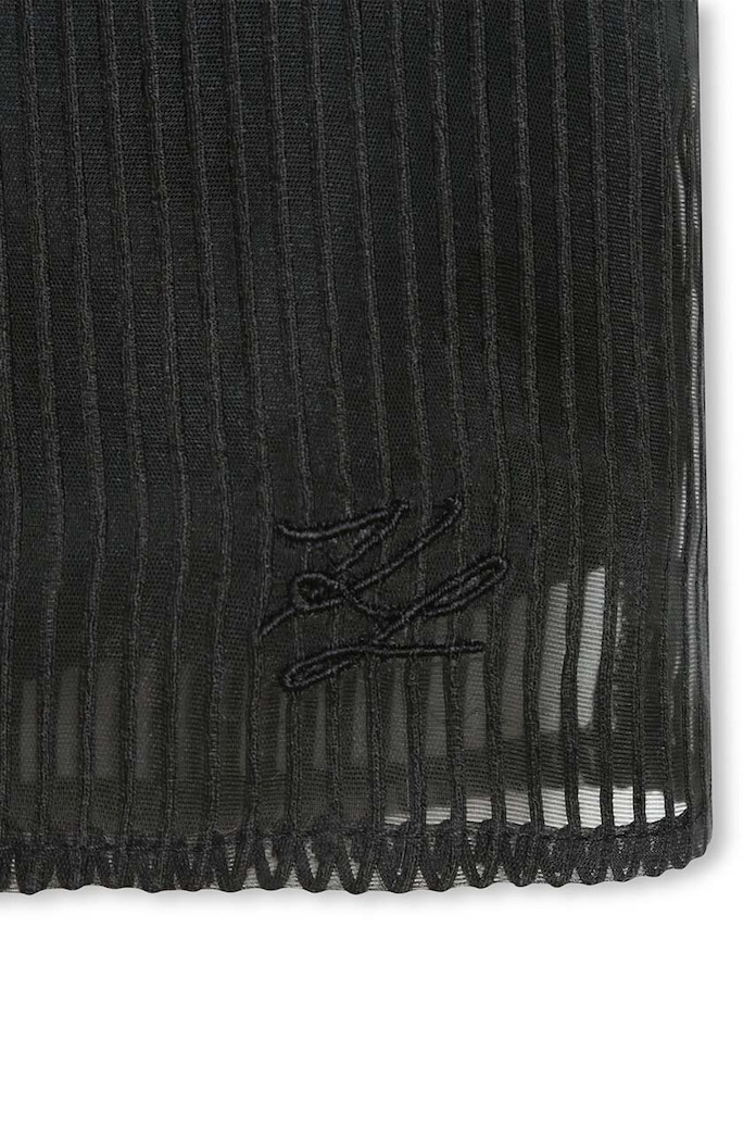 Karl Lagerfeld gyerek póló fekete Z30174.102.108