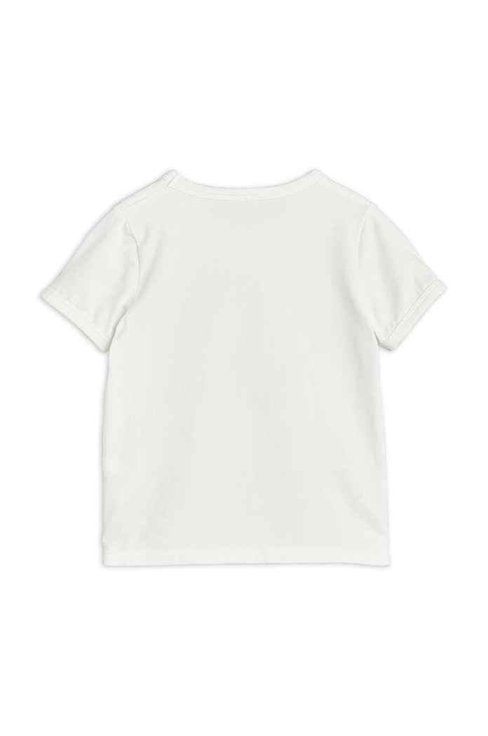 Παιδικό μπλουζάκι Mini Rodini 2362013210 λευκό AW23