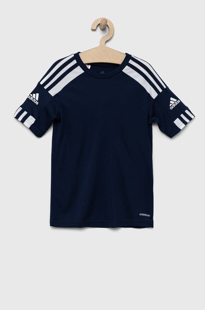 Dětské tričko adidas Performance kulatý námořnická modř GN5745