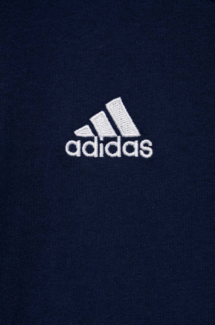 CHLAPEC Dětské bavlněné tričko adidas Performance ENT22 TEE Y HC0445 námořnická modř