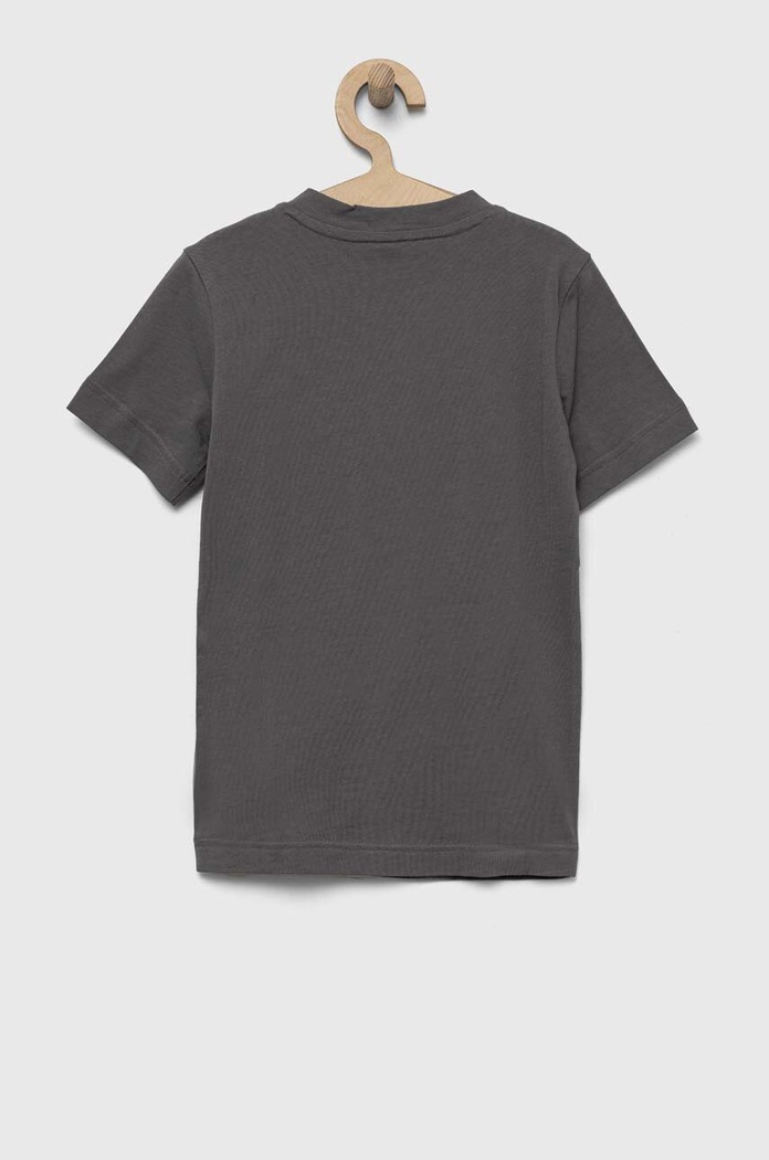 adidas Performance t-shirt bawełniany dziecięcy ENT22 TEE Y HC0444 szary AW23