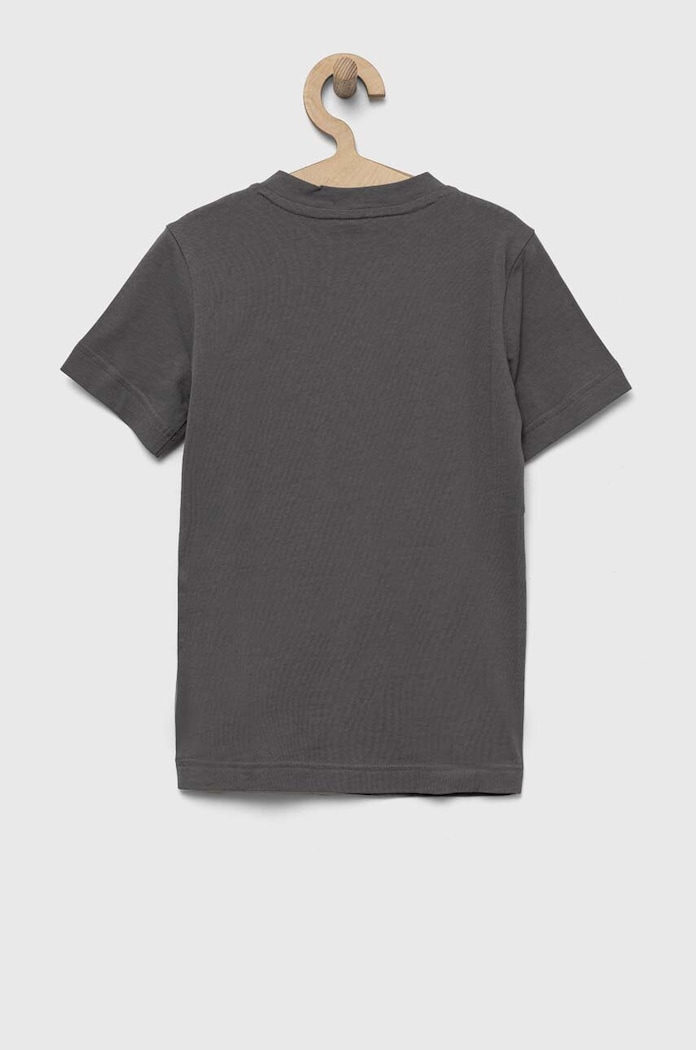 adidas Performance t-shirt bawełniany dziecięcy ENT22 TEE Y HC0444 szary AW23
