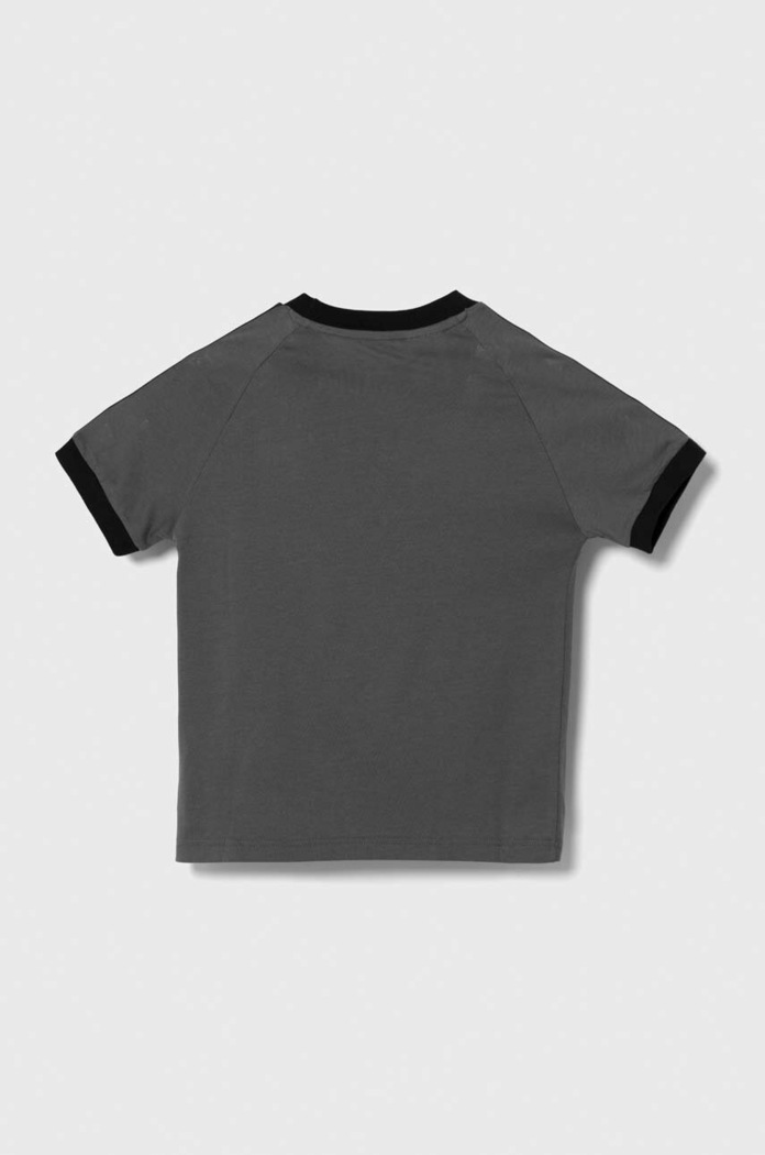 Chłopiec adidas Originals t-shirt bawełniany IJ7334 szary