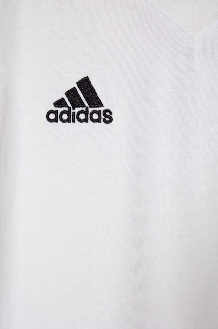 Chlapec Detské bavlnené tričko adidas Performance ENT22 TEE Y HC0447 biela